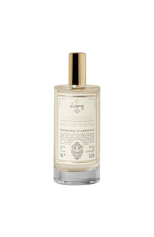 фото Эко-спрей для дома champagne e bacche di rosa / шампанское & розовые ягоды (100ml) logevy firenze 1965