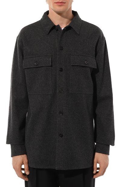 Шерстяная куртка-рубашка JIL SANDER, арт. J47DL0131/J40182, фото 3
