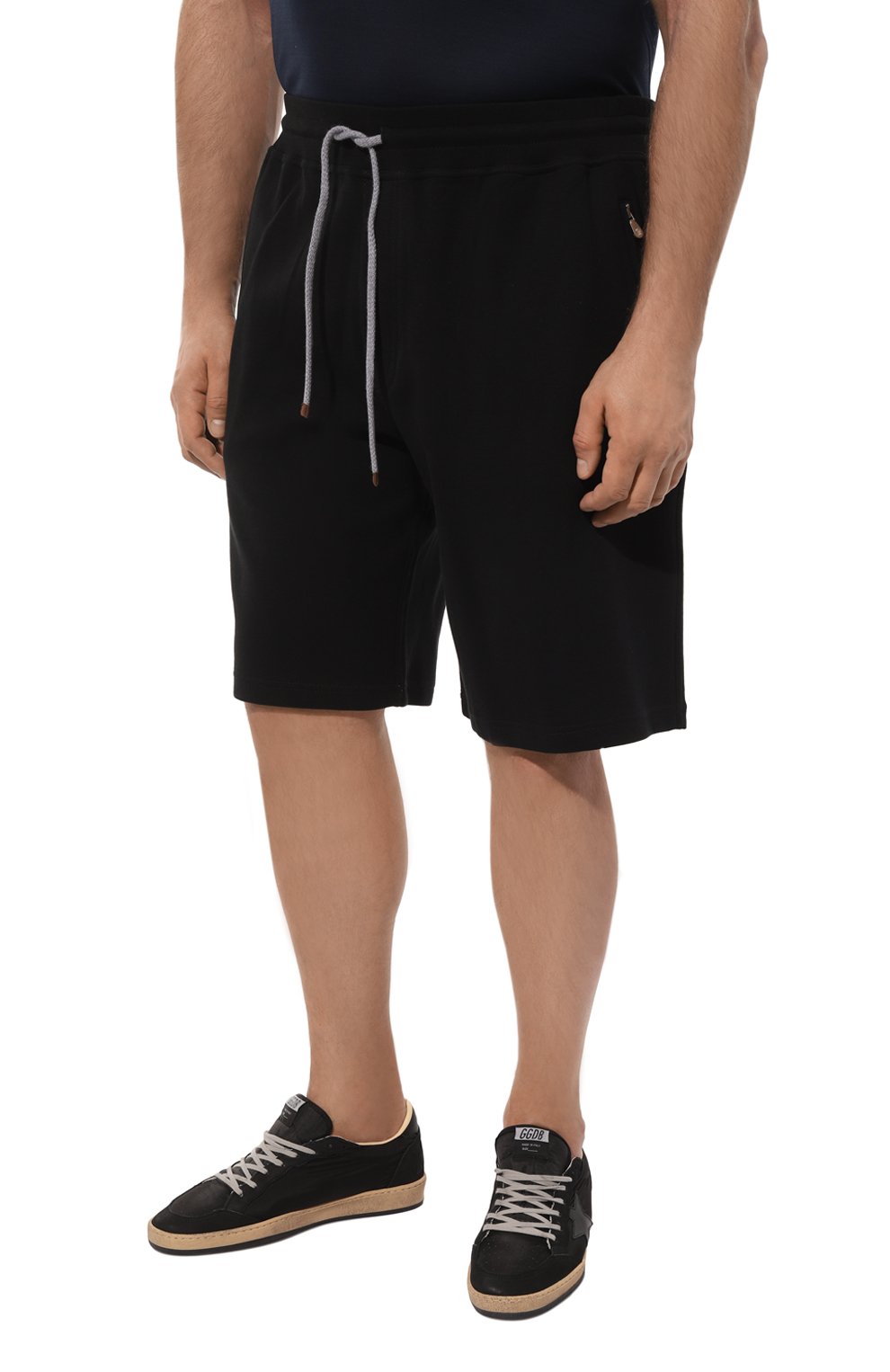 Хлопковые шорты BRUNELLO CUCINELLI, арт. M0T353242G, фото 3