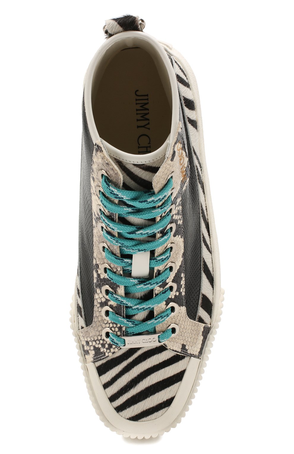 Кожаные кеды impala JIMMY CHOO, арт. IMPALA/HI/M/ZZ0, фото 5