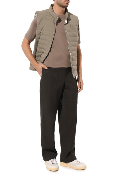 Хлопковая футболка KITON, арт. UK1163W23, фото 2