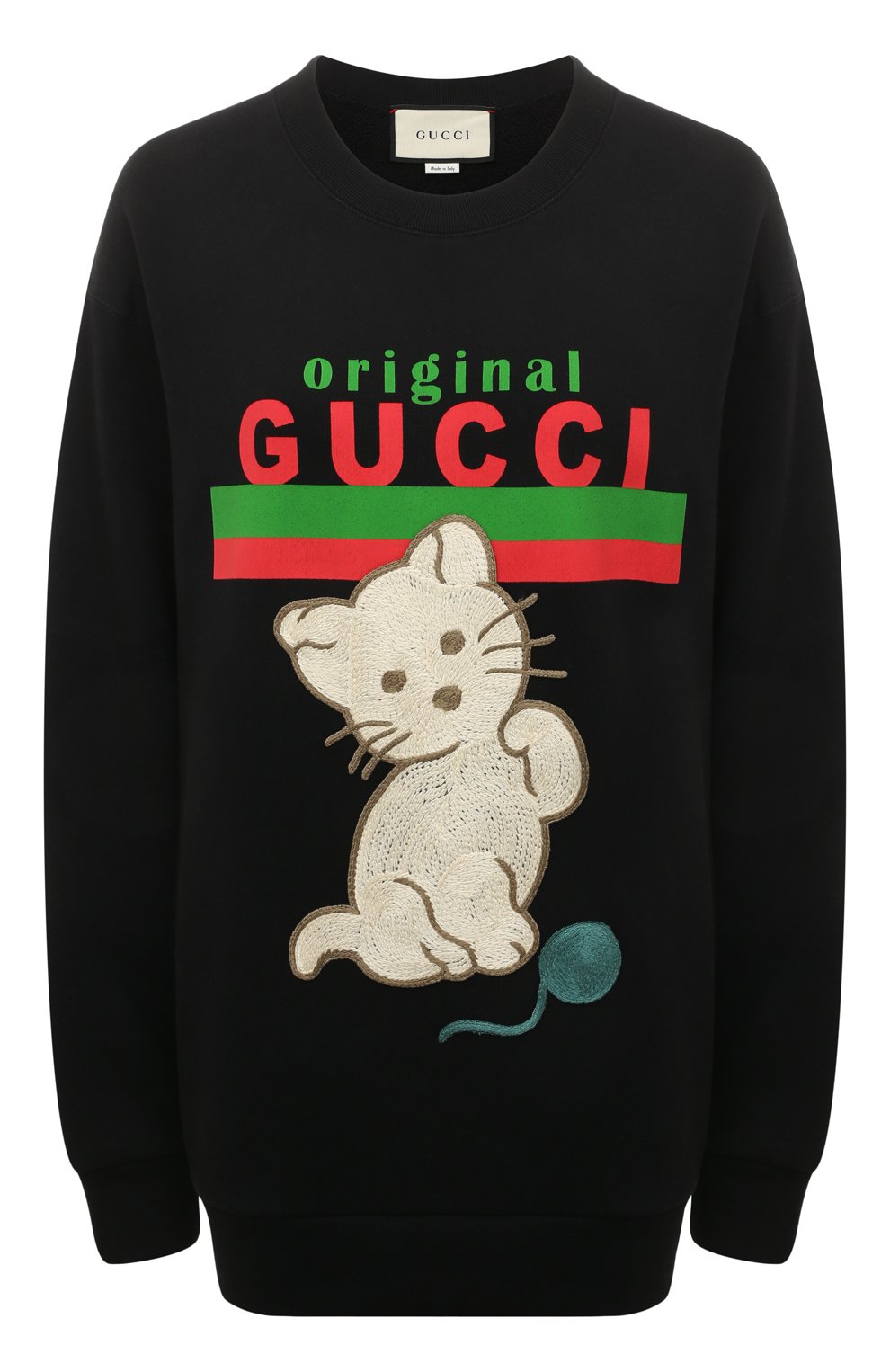 Хлопковый свитшот GUCCI, арт. 617964 XJCRU, фото 1