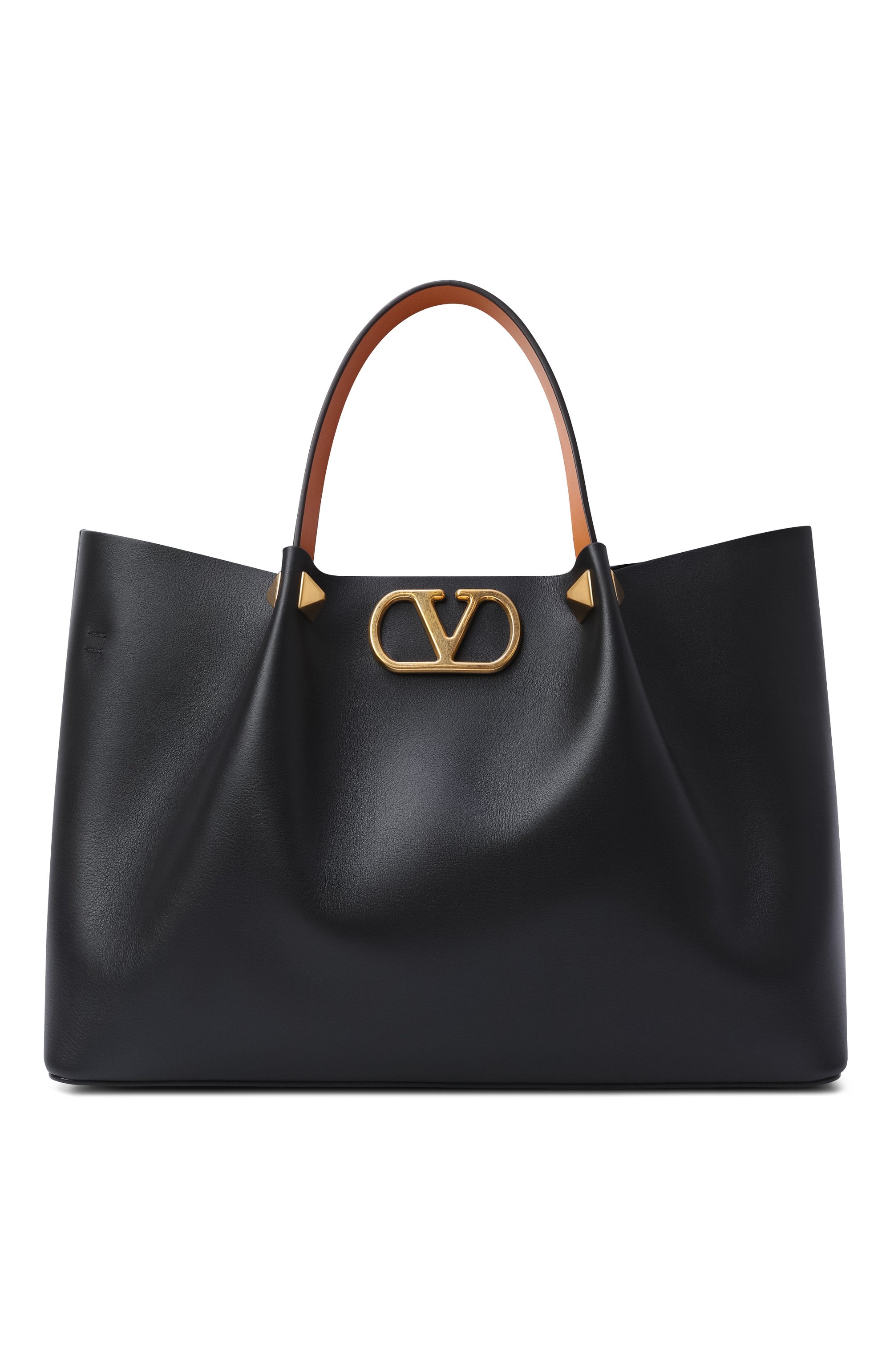 Сумка-тоут vlogo medium VALENTINO черного цвета по цене 357500 руб., арт. 8W2B0T01/LSX, фото 1 Сумка-тоут vlogo medium VALENTINO, арт. 8W2B0T01/LSX, фото 1