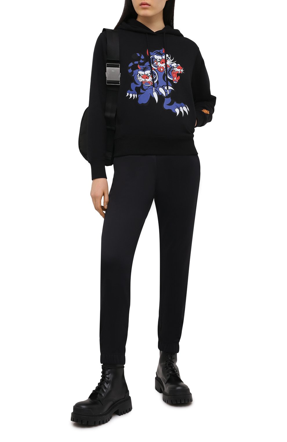 Хлопковое худи KENZO, арт. FB52SW8744ML, фото 2