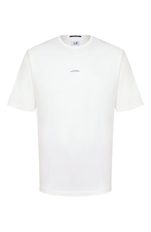 Хлопковая футболка C.P. Company 20CLTS018A/006370W Белый 20CLTS018A/006370W