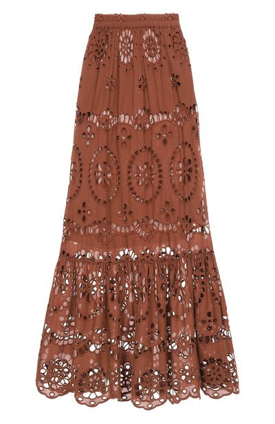 Женская хлопковая юбка MC2 SAINT BARTH, арт. STBW JENNY/00378H