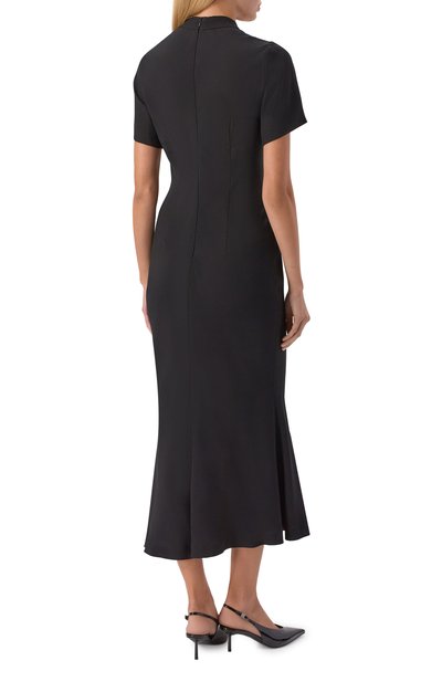 Платье из вискозы HUGO черного цвета по цене 43450 руб., арт. 50554051, фото 3 Платье из вискозы HUGO, арт. 50554051, фото 3