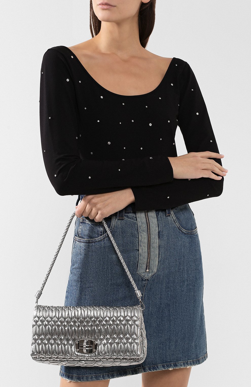 Сумка MIU MIU, арт. 5BD233-FVJ-F0135-COG, фото 5