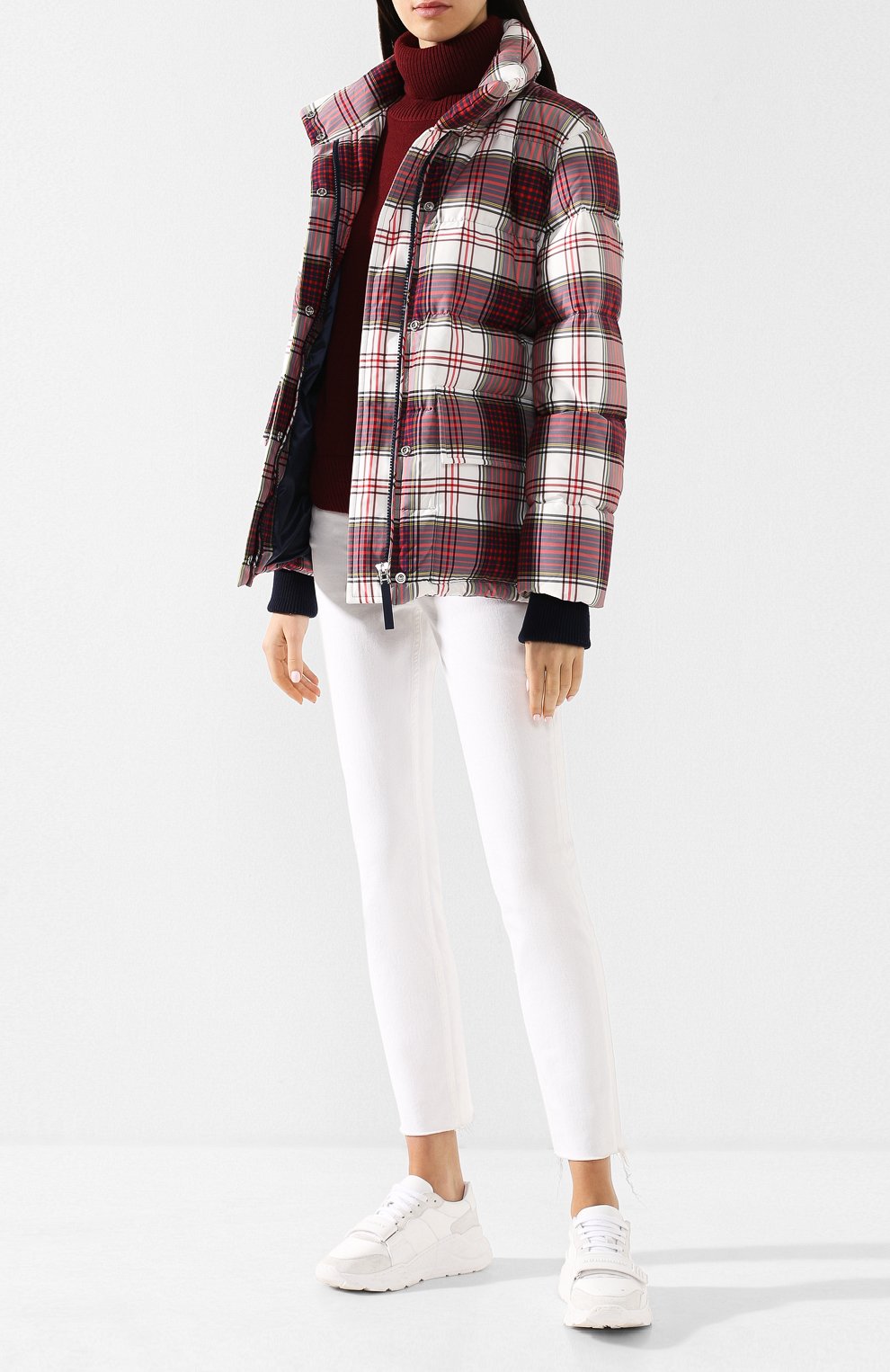 Пуховик в клетку BURBERRY, арт. 8003786, фото 2