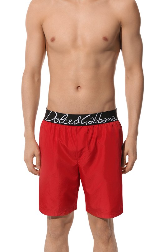 Плавки-шорты Dolce & Gabbana M4F28T/FUSFW Красный  M4F28T/FUSFW Фото 2