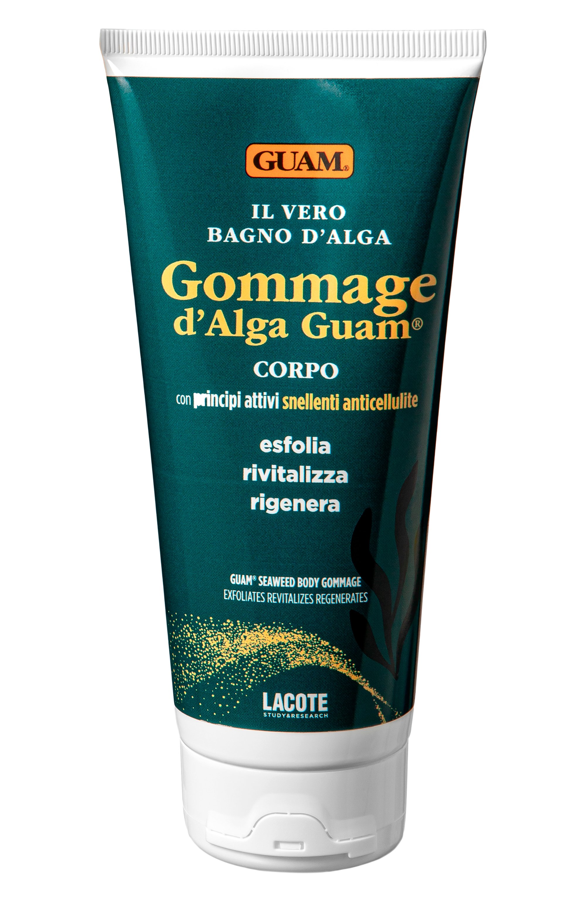 Восстанавливающий скраб для тела с морскими водорослями il vero bagno d`alga (200ml) GUAM, арт. 8025021223933, фото 1