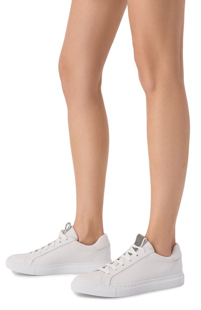 Кожаные кеды BRUNELLO CUCINELLI, арт. MZGSG2525, фото 3