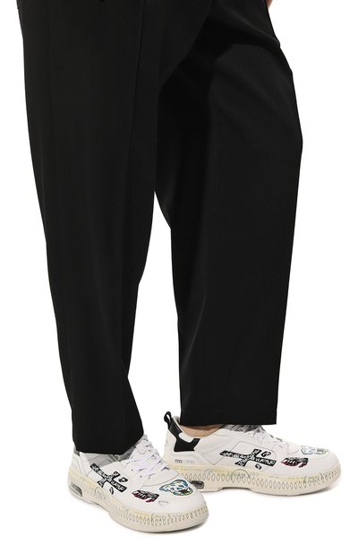 Кожаные кроссовки drake PREMIATA, арт. DRAKE/VAR318, фото 3