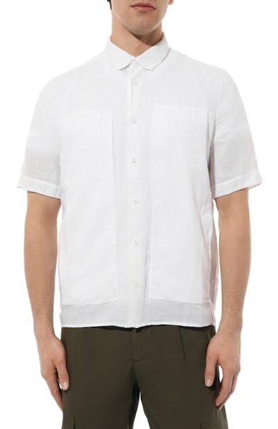 Льняная рубашка TRANSIT, арт. CFUTRWV311, фото 3