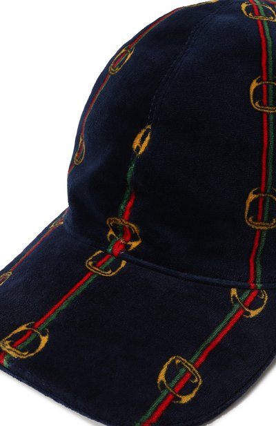 Хлопковая бейсболка GUCCI, арт. 200035 4HG45, фото 4