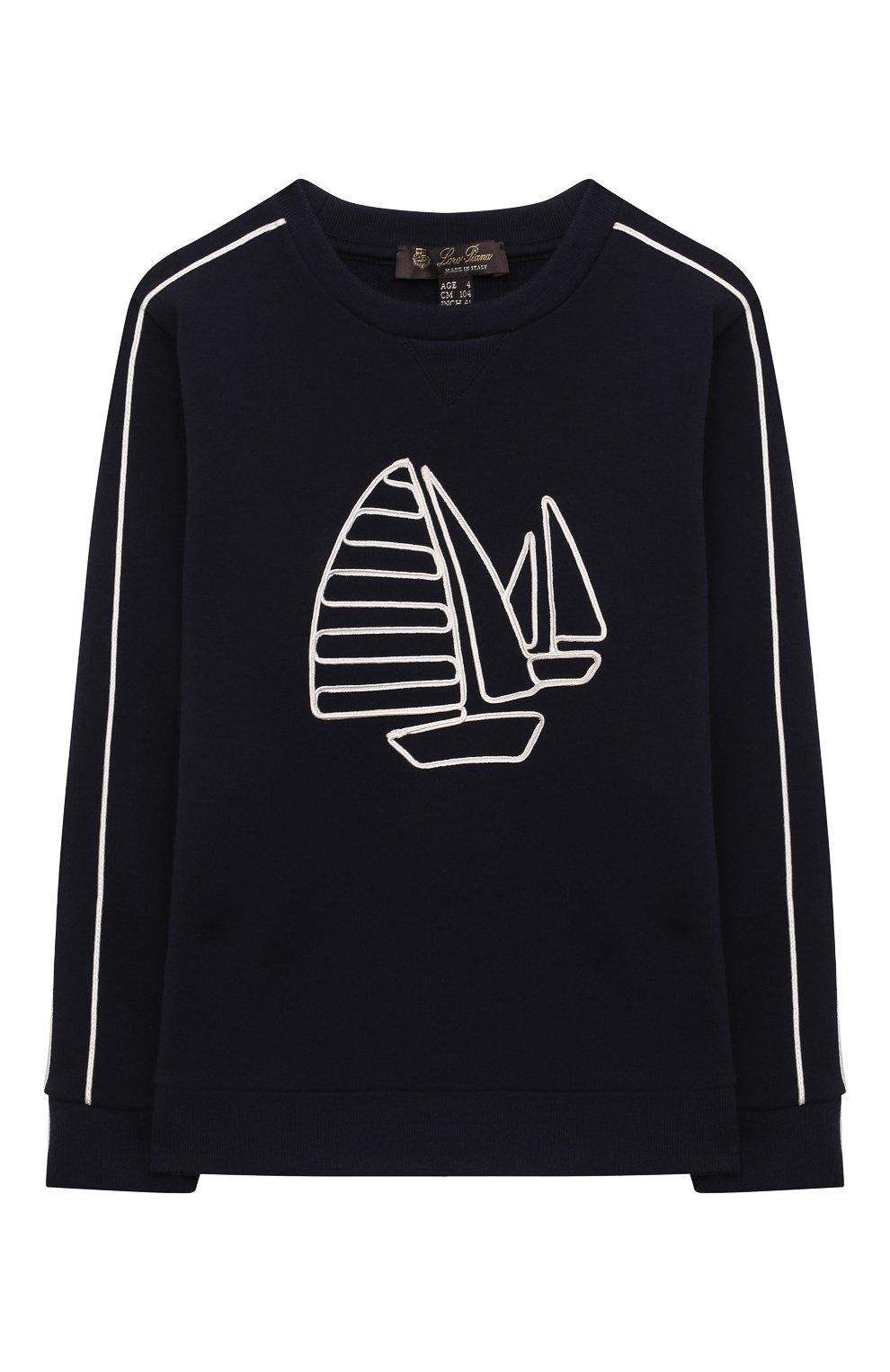 Хлопковый свитшот LORO PIANA, арт. FAL5102, фото 1