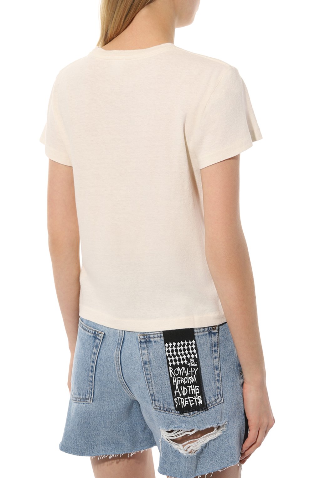 Хлопковая футболка RE/DONE, арт. 024-02WCGT278, фото 4