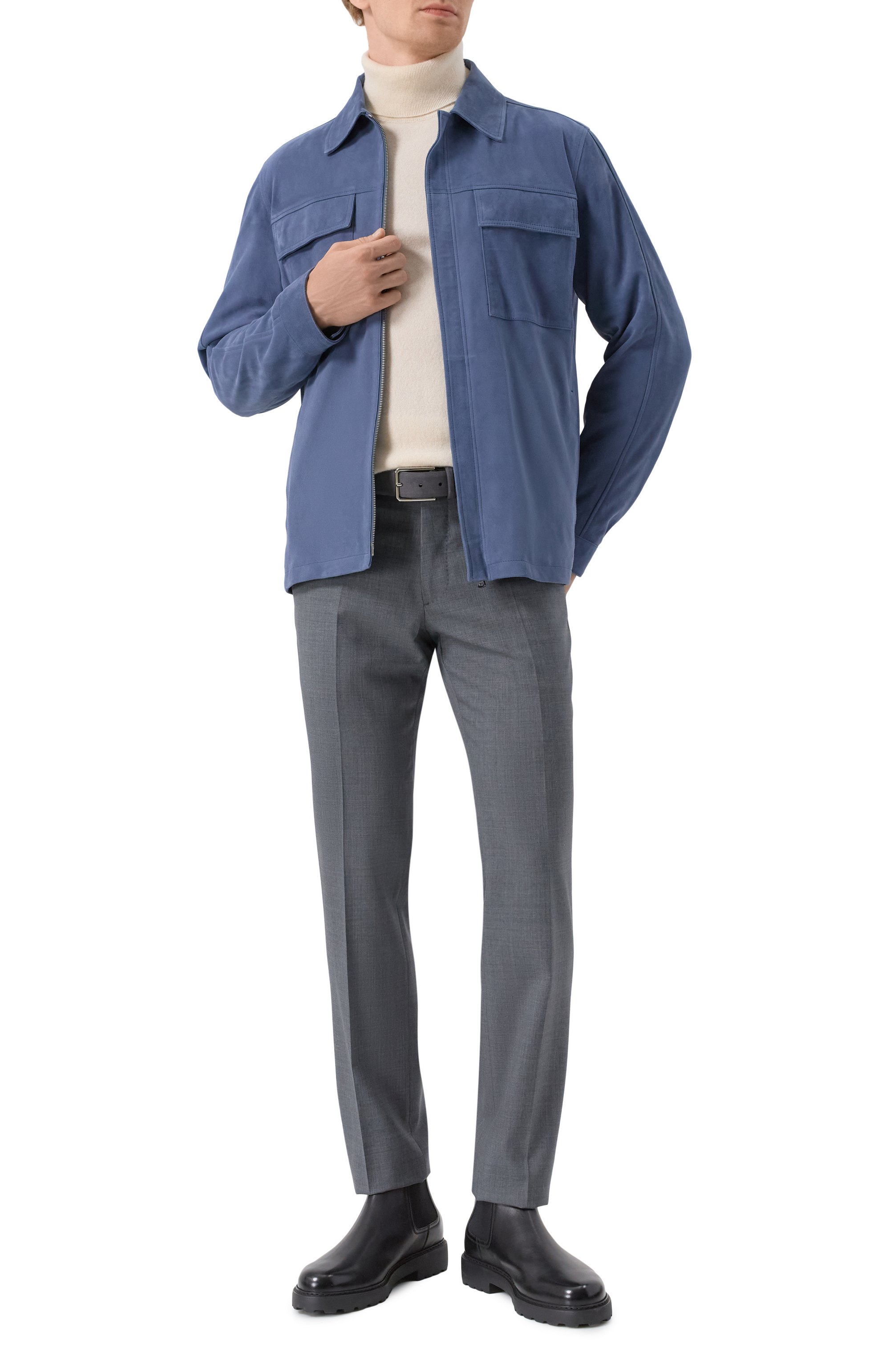 Шерстяные брюки BERWICH, арт. SC/1, фото 2