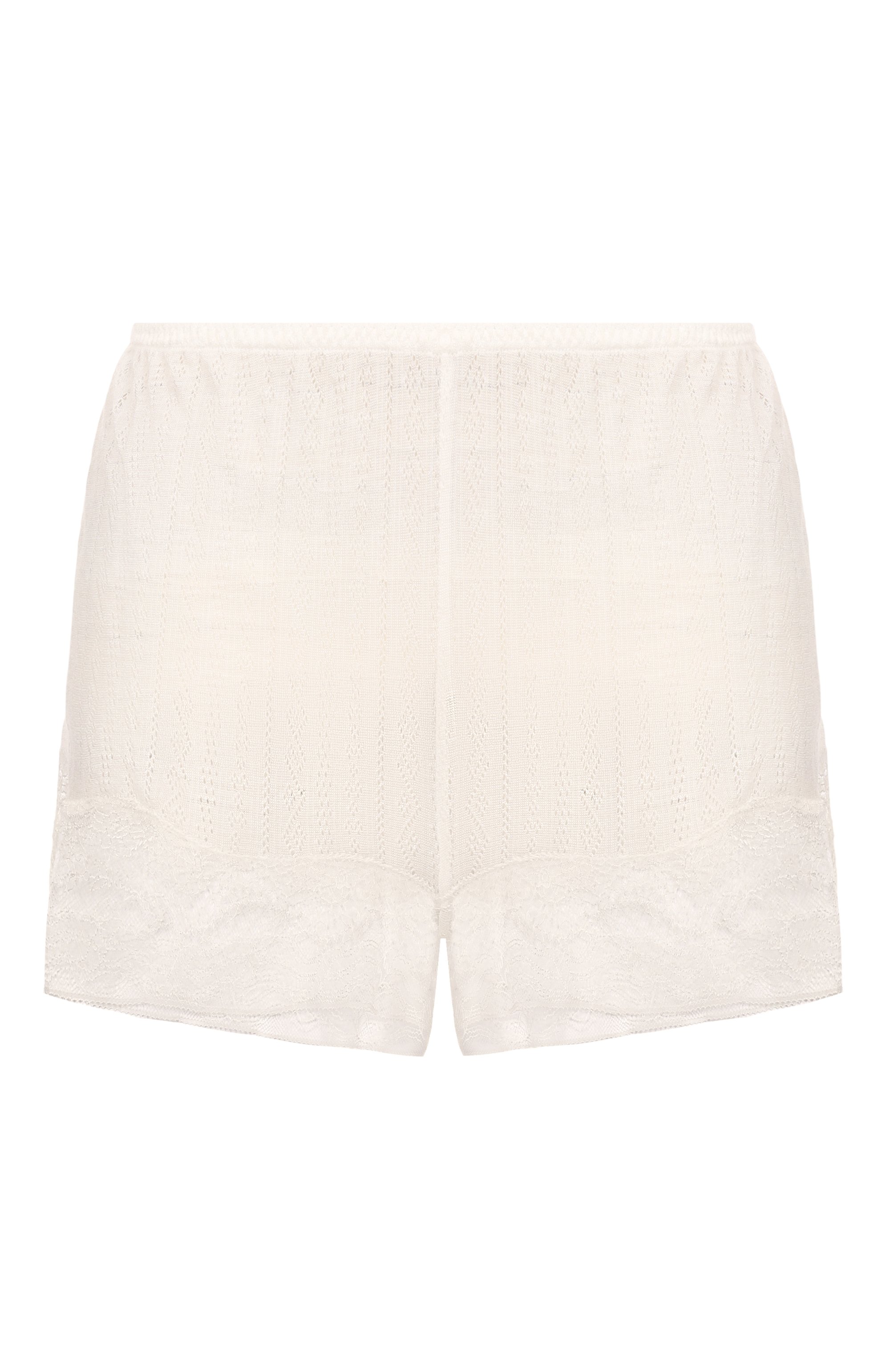 Шорты KIKI DE MONTPARNASSE белого цвета по цене 72950 руб., арт. S252SH029, фото 1 Шорты KIKI DE MONTPARNASSE, арт. S252SH029, фото 1