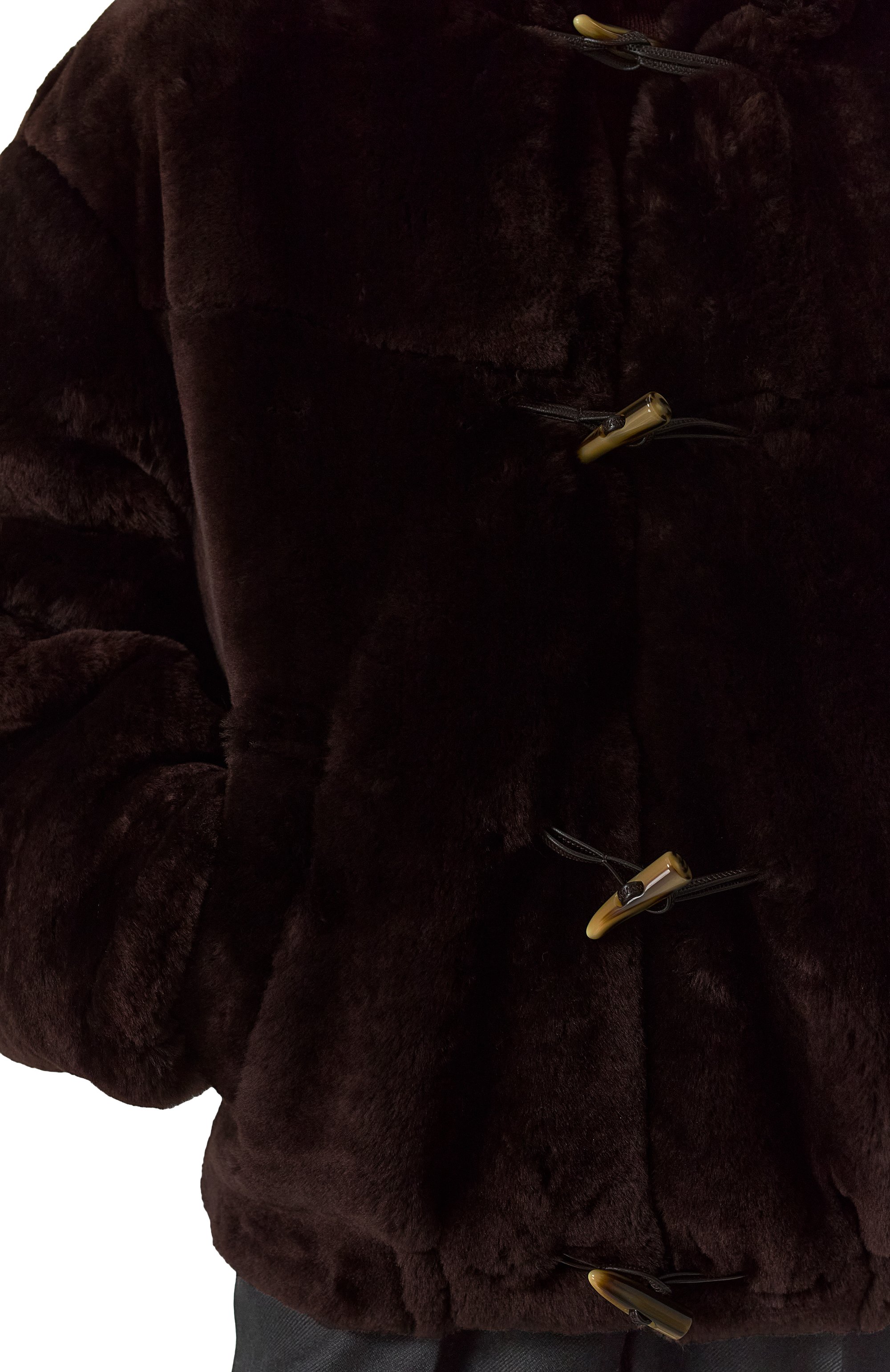 Шуба из овчины HALFBOY, арт. HFW241WLBB178, фото 5