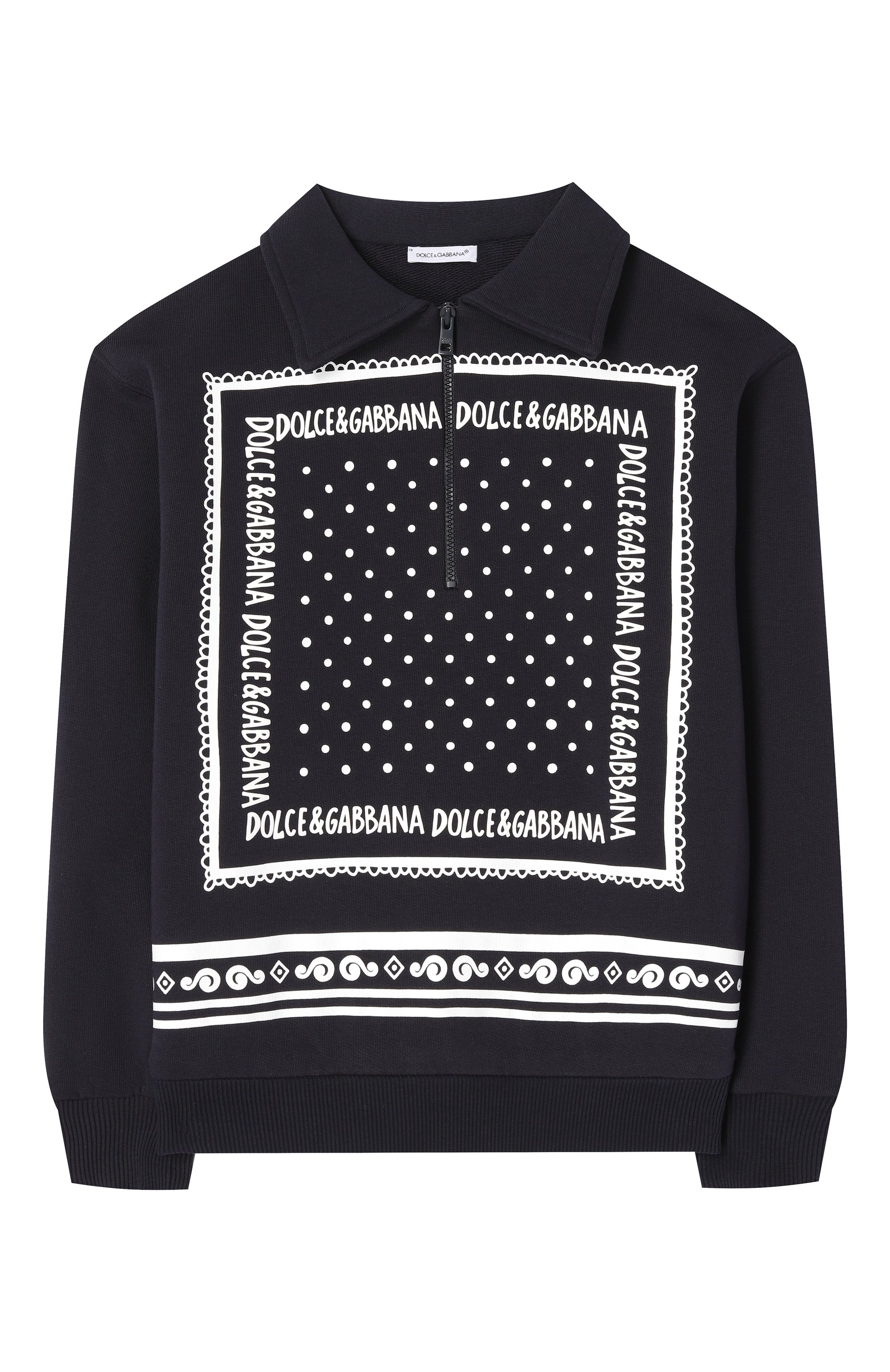 Хлопковый свитшот DOLCE & GABBANA, арт. L4JWLG/G70LL/8-14, фото 1