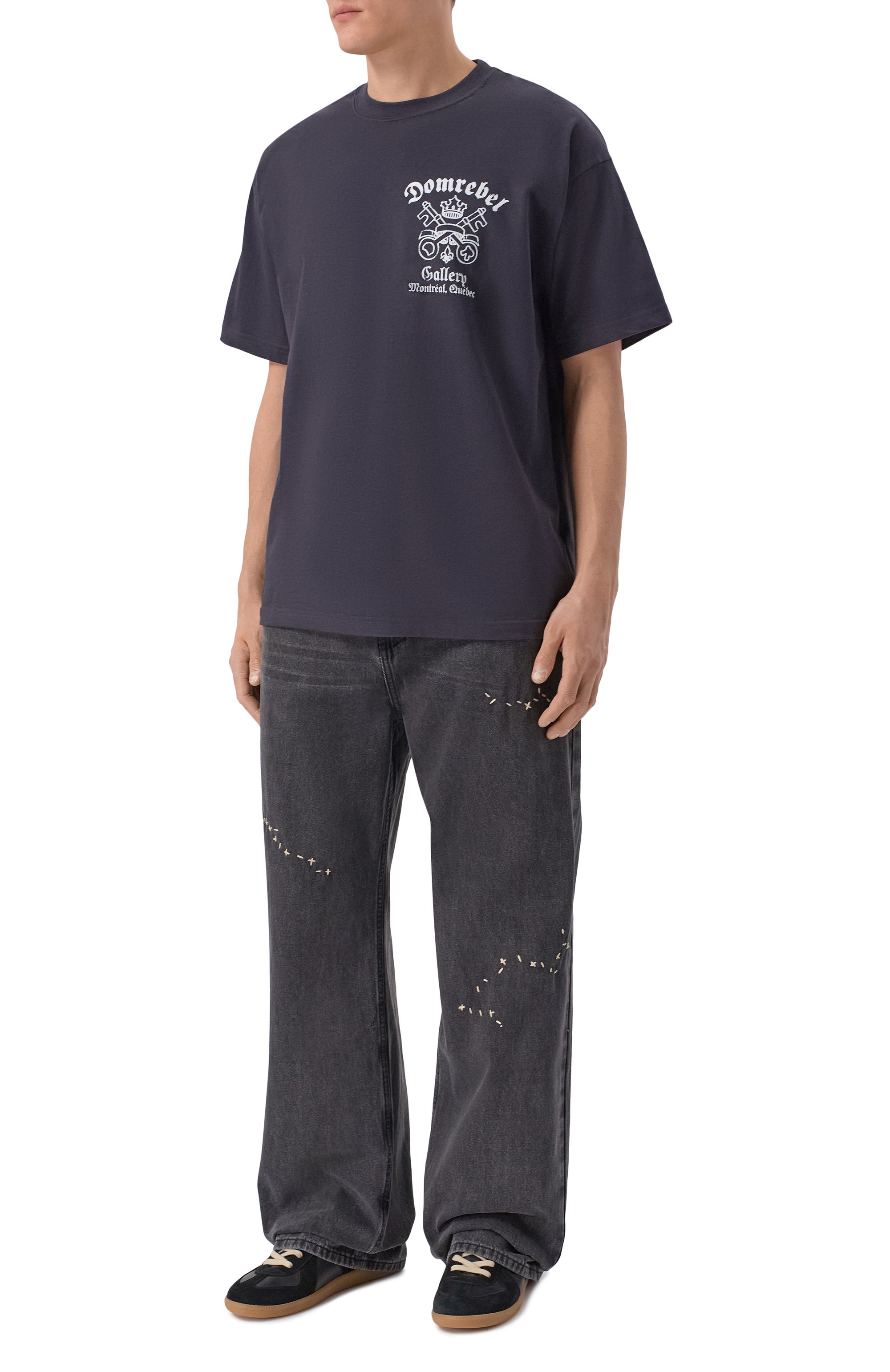 Хлопковая футболка DOMREBEL, арт. M KEYS/T-SHIRT, фото 2