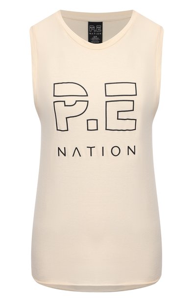 Женская хлопковая майка P.E. NATION, арт. 20PE4W036