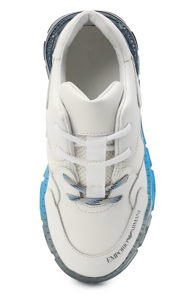 Кожаные кроссовки EMPORIO ARMANI, арт. XYX008/X0I45/35-40, фото 4