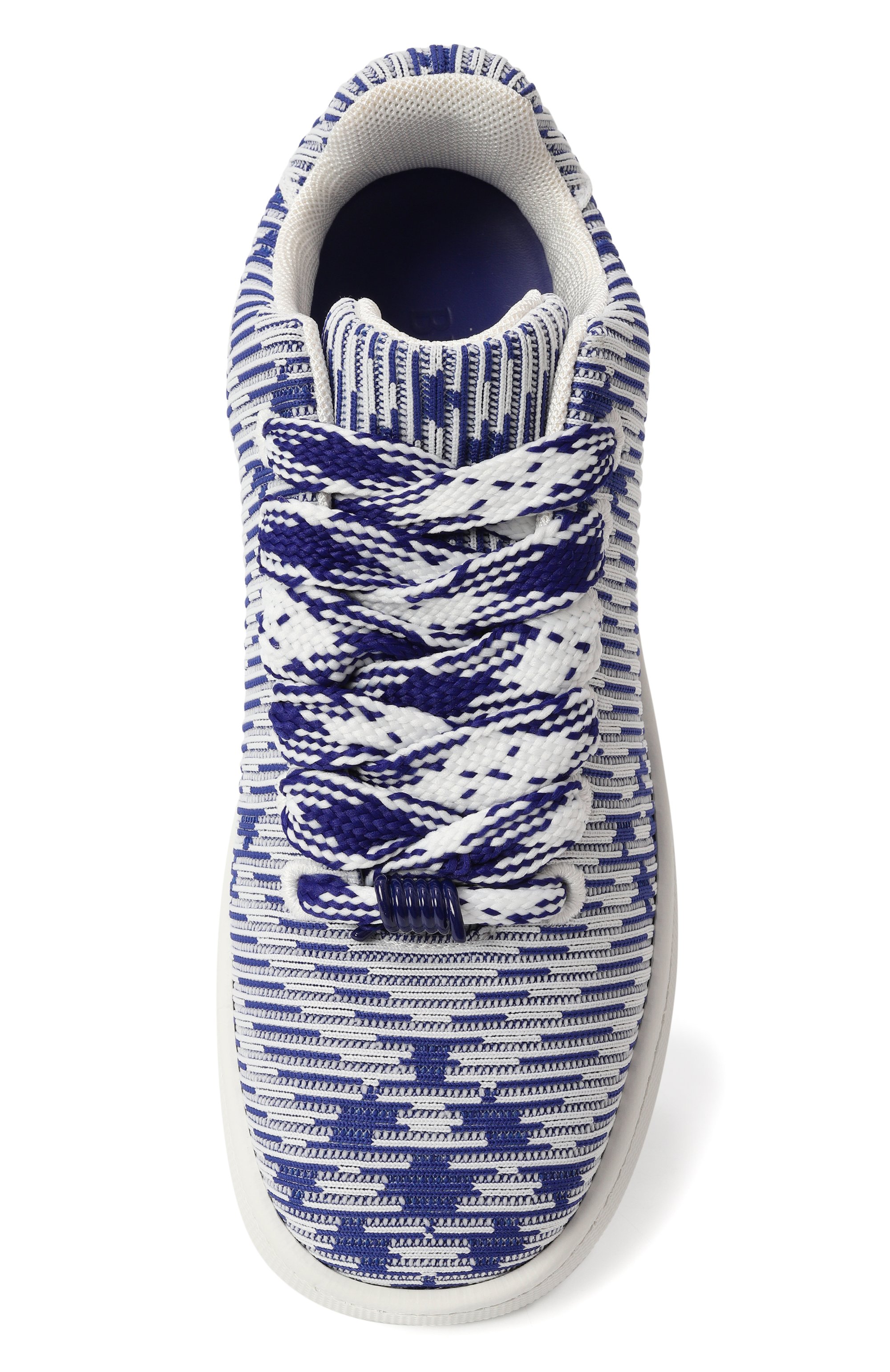 Текстильные кеды box BURBERRY, арт. 8081584, фото 6