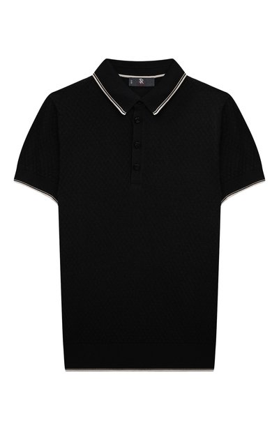 Поло из шелка и хлопка STEFANO RICCI JUNIOR, арт. KY16031P14/Y23106