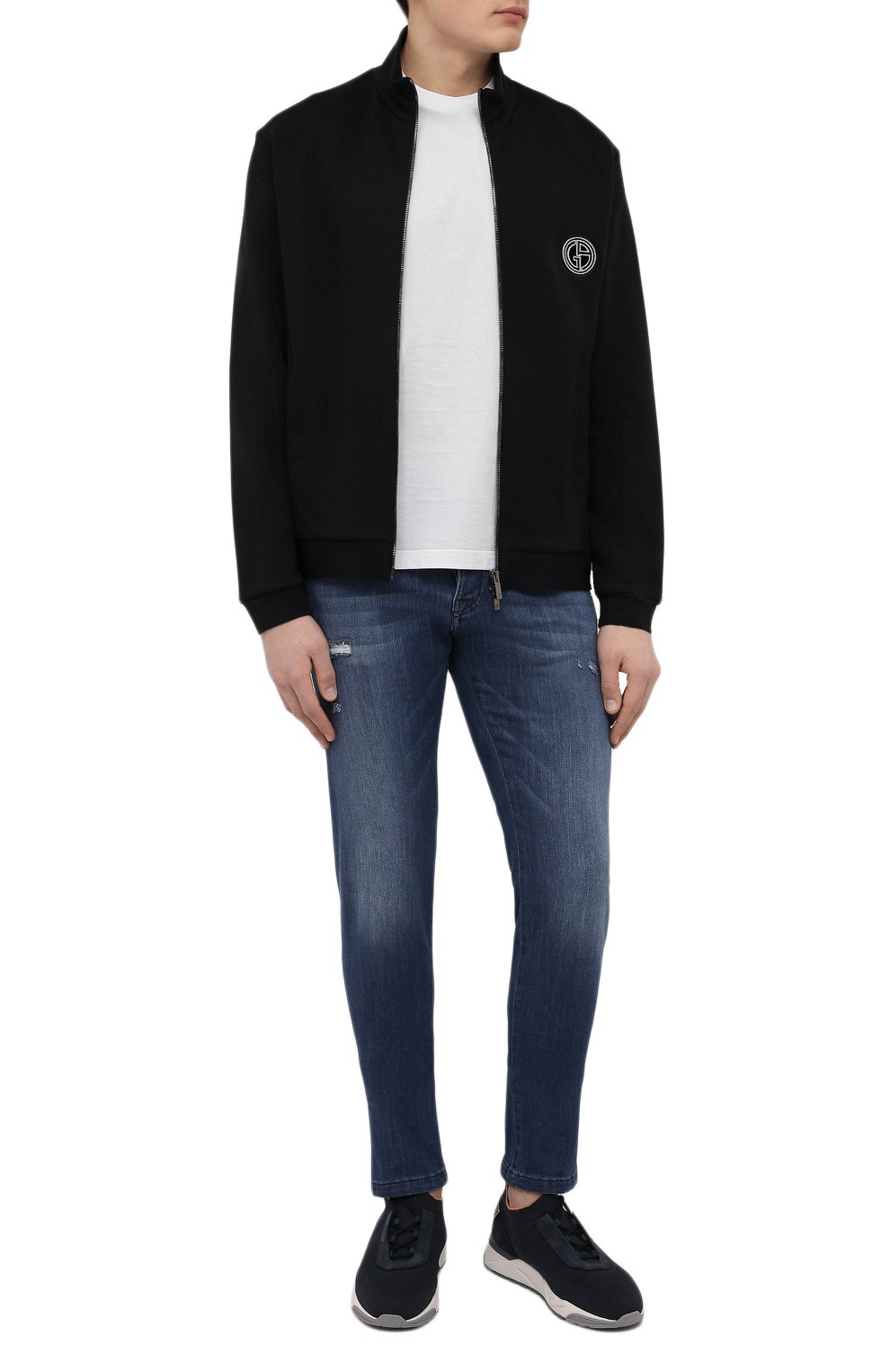 Хлопковая футболка BRIONI, арт. UJLA0L/P1613, фото 2