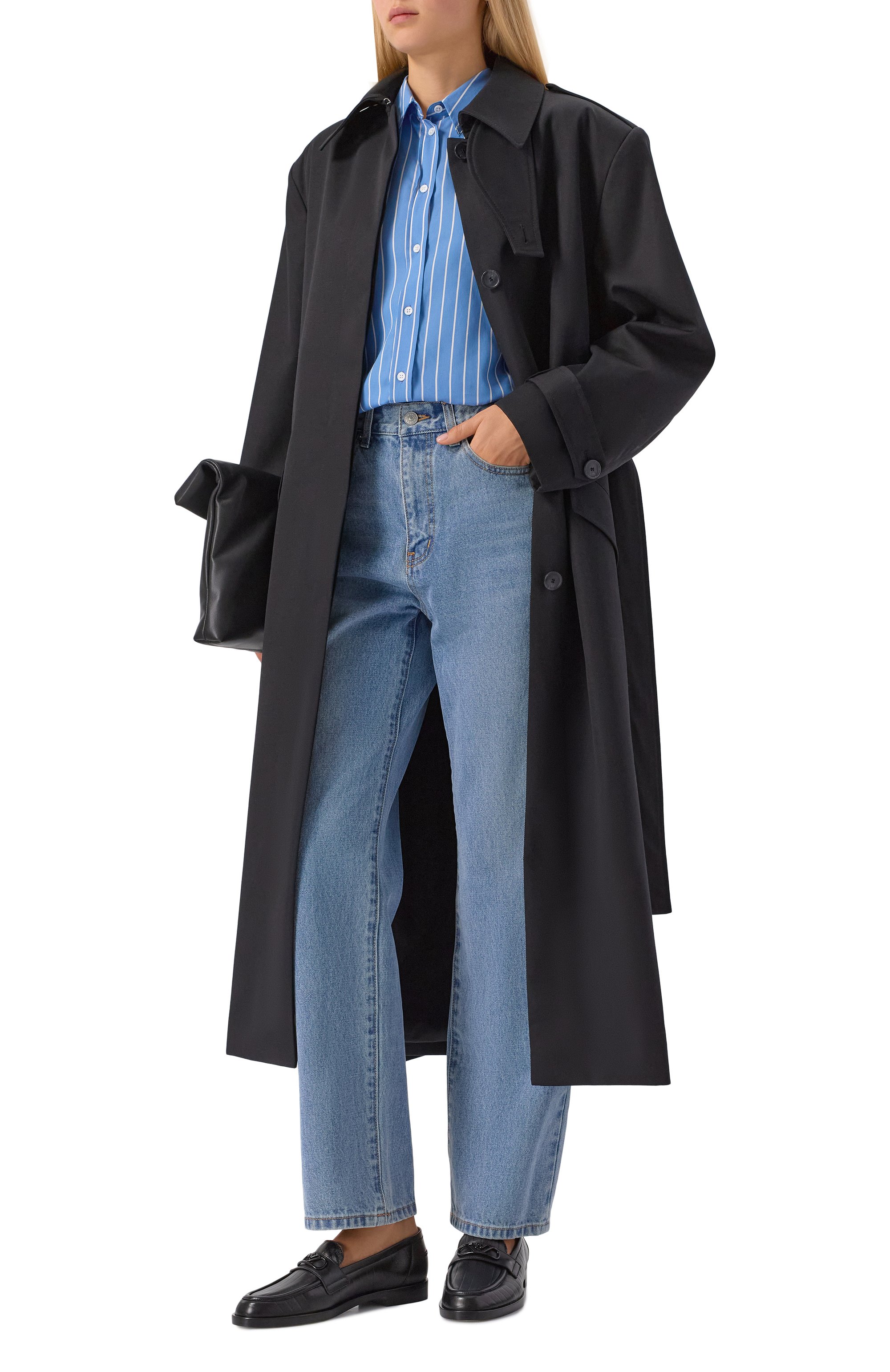 Кожаные лоферы EMPORIO ARMANI, арт. EW002917/AF17503, фото 3