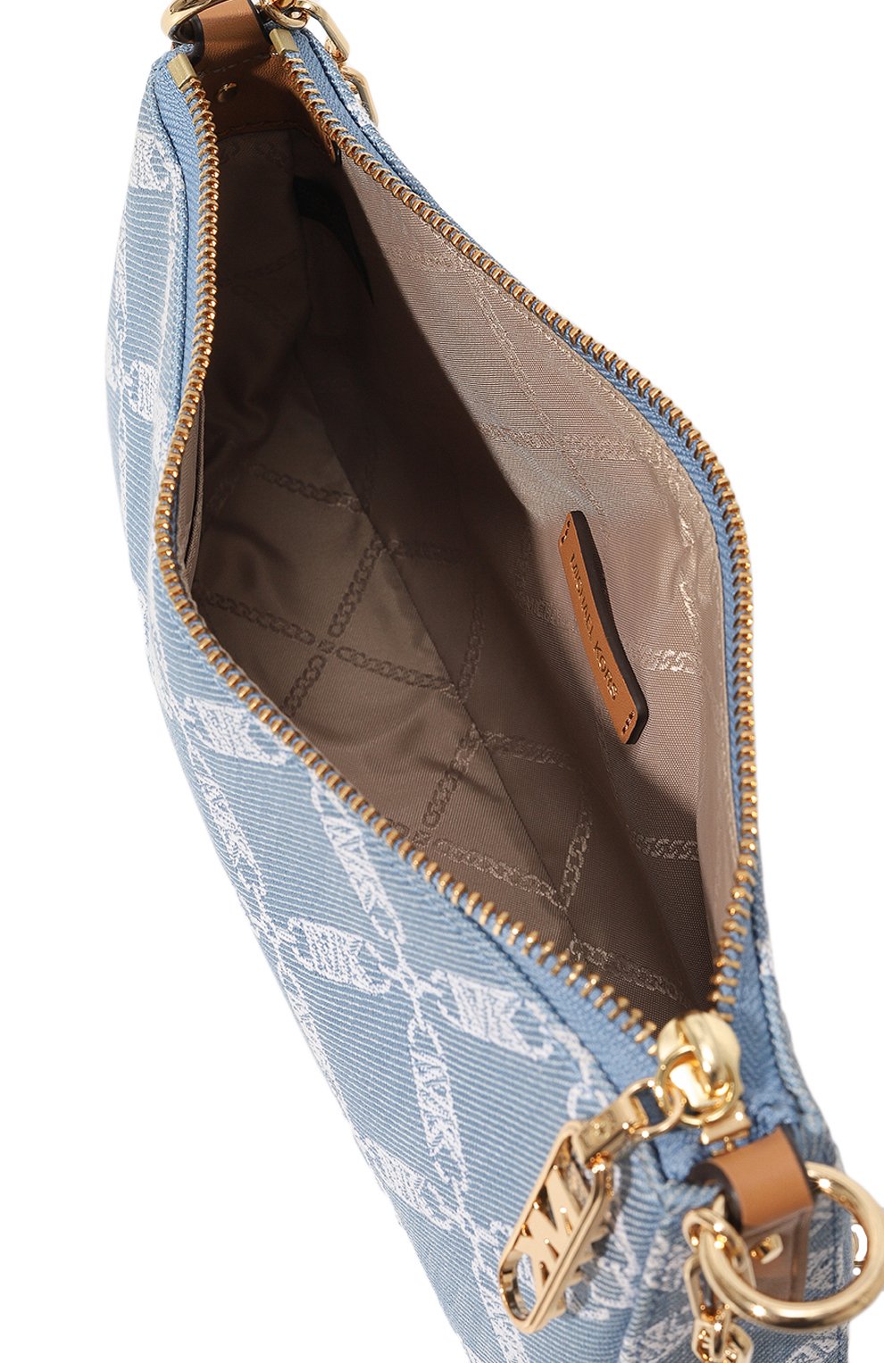 Сумка empire MICHAEL MICHAEL KORS голубого цвета по цене 21100 руб., арт. 32R4G8EW6U, фото 5 Сумка empire MICHAEL MICHAEL KORS, арт. 32R4G8EW6U, фото 5