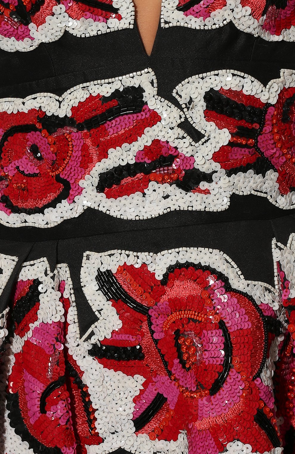 Платье с отделкой пайетками ZUHAIR MURAD, арт. RD-SS16-028 DL, фото 5