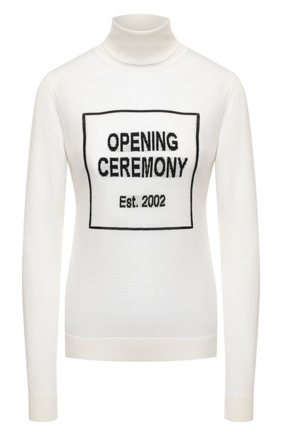 Женская хлопковая водолазка OPENING CEREMONY, арт. YWHF002E20KNI001