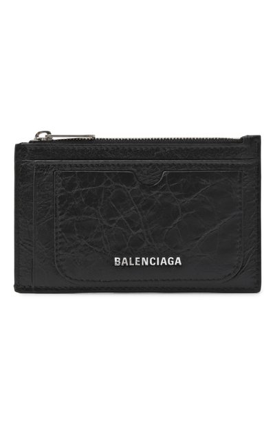 Мужской кожаный футляр для кредитных карт superbusy BALENCIAGA, арт. 801830/2AA9Z
