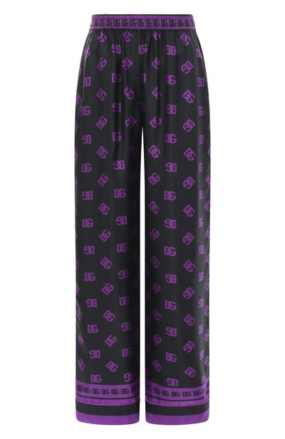 Женская шелковые брюки DOLCE & GABBANA, арт. FTAMPT/HI1Z7
