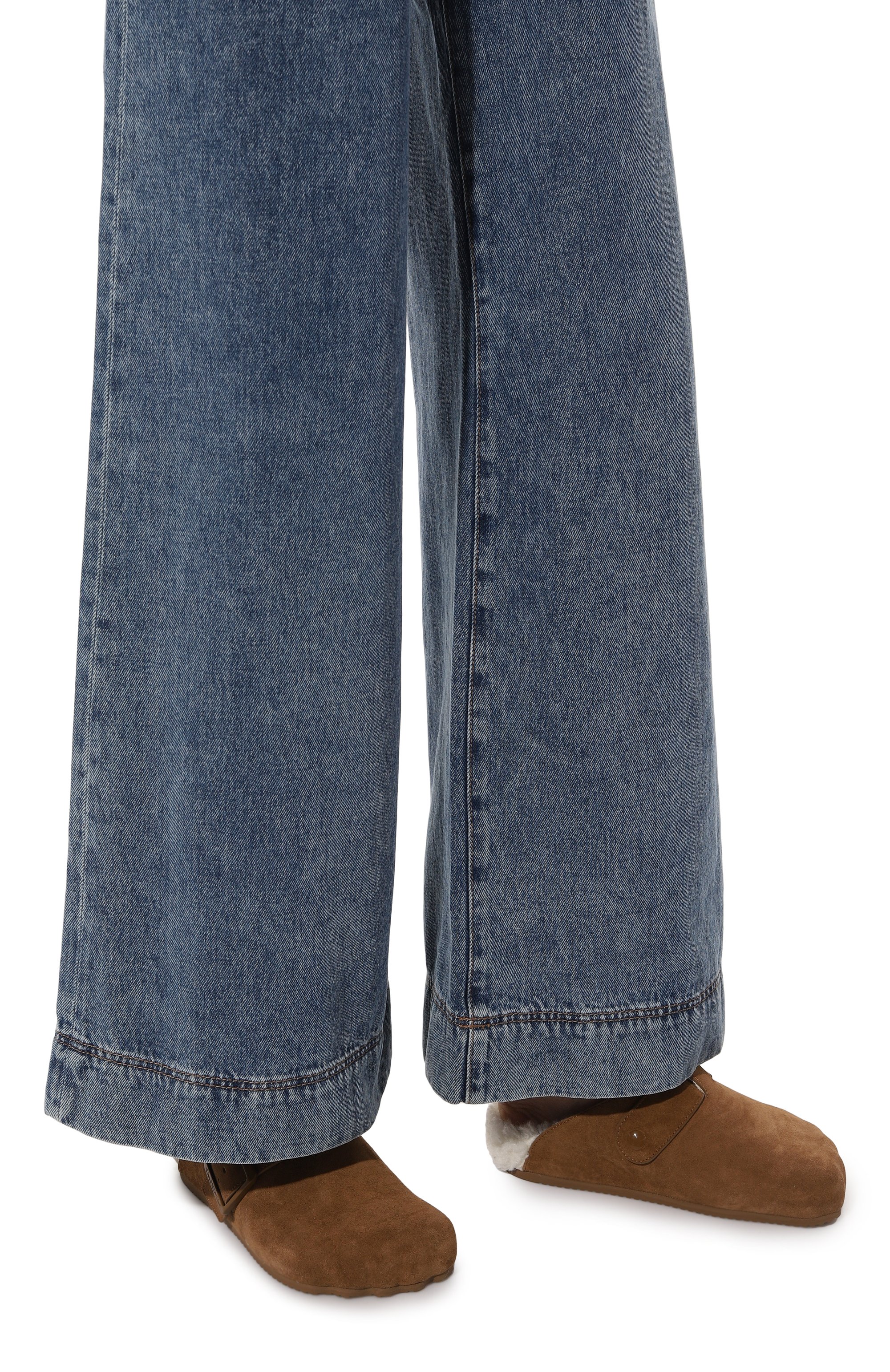 Замшевые сабо sunday BALENCIAGA, арт. 802617/WCGA3, фото 3