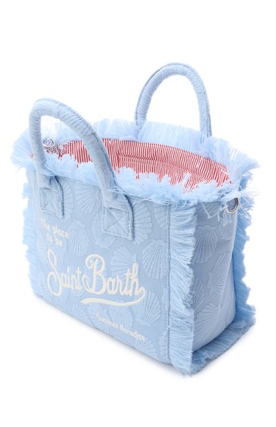 Сумка MC2 SAINT BARTH голубого цвета по цене 20600 руб., арт. C0L0005-00524L/C0LETTE SP0NGE, фото 3 Сумка MC2 SAINT BARTH, арт. C0L0005-00524L/C0LETTE SP0NGE, фото 3