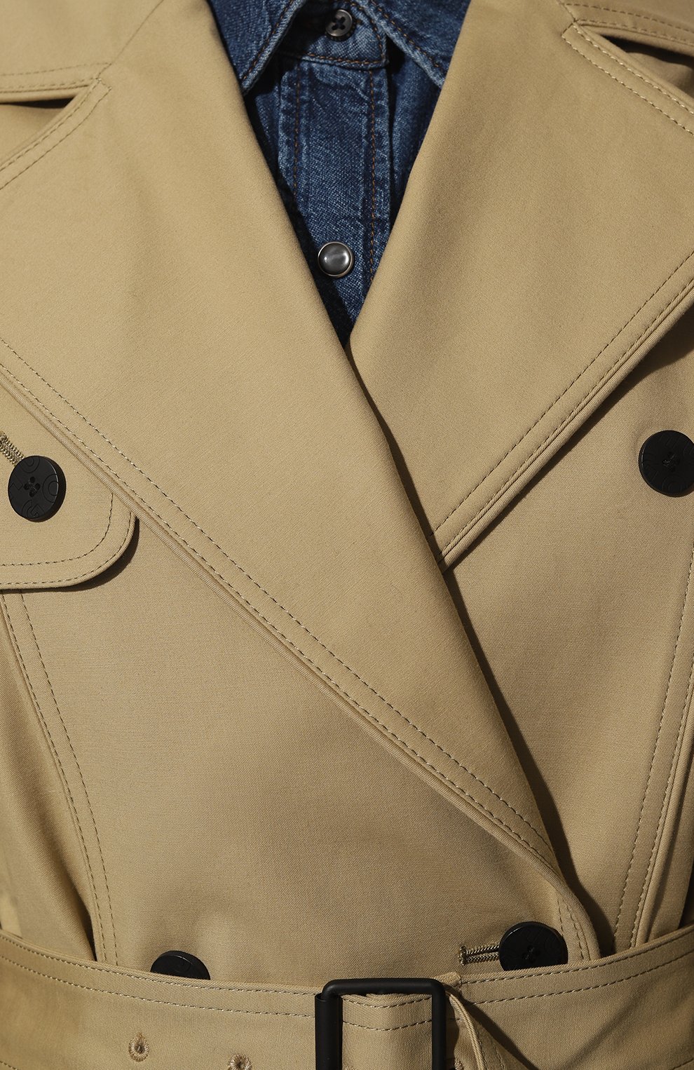 Хлопковый тренч HUGO, арт. 50484472, фото 5