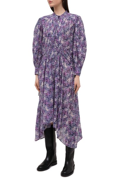 Хлопковое платье ISABEL MARANT ETOILE, арт. R01876-21P009E/ARIANA, фото 3