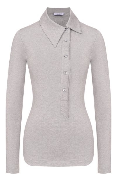 Женское хлопковое поло THE ATTICO, арт. 260WCI00031/JJF006AA