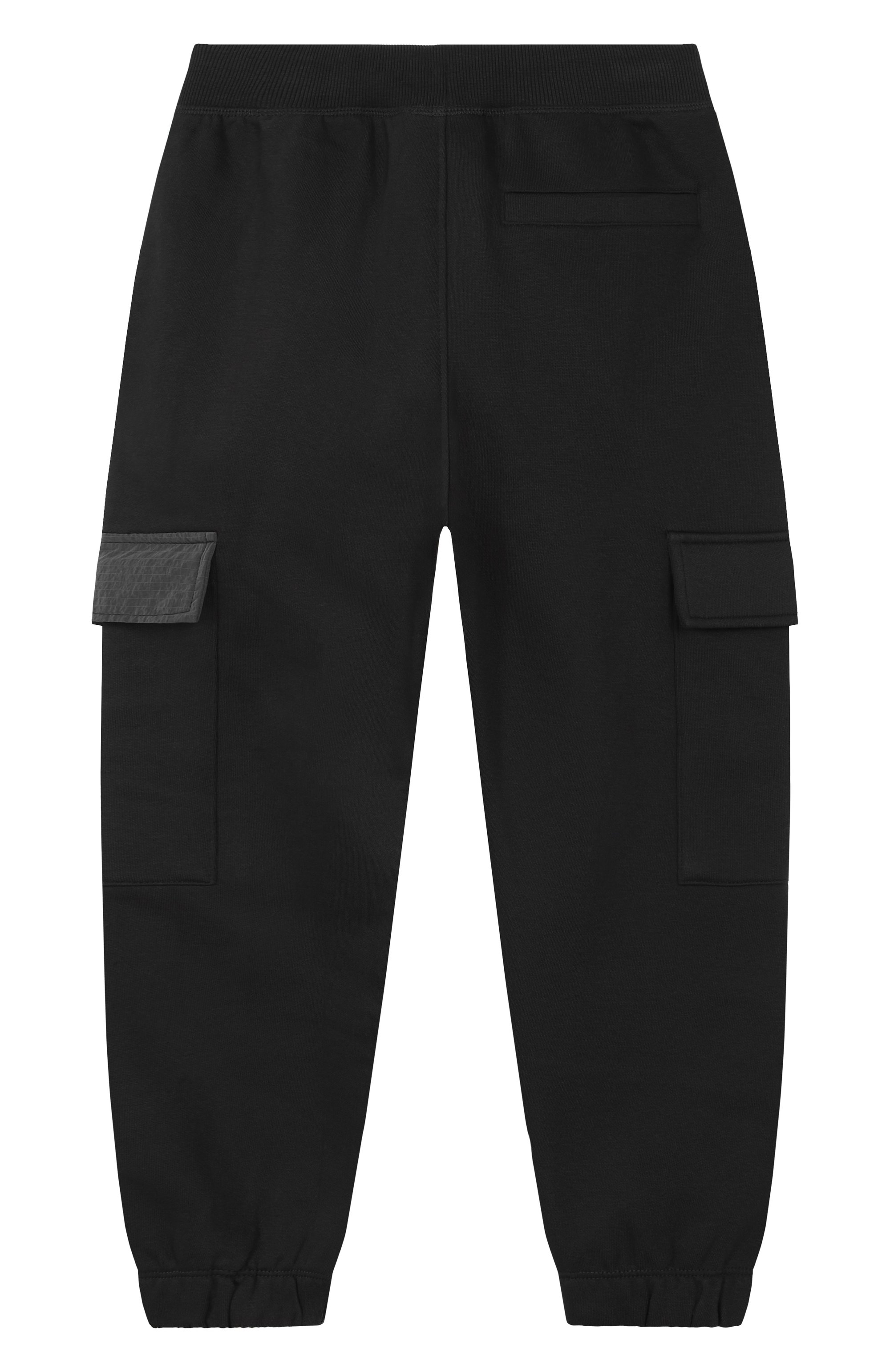 Хлопковые джоггеры HUGO черного цвета по цене 15300 руб., арт. G00477, фото 2 Хлопковые джоггеры HUGO, арт. G00477, фото 2