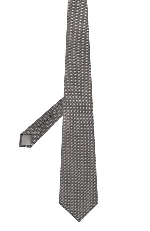 Шелковый галстук Zilli CRAV02M0600VRH000 Серый  CRAV02M0600VRH000 Фото 3