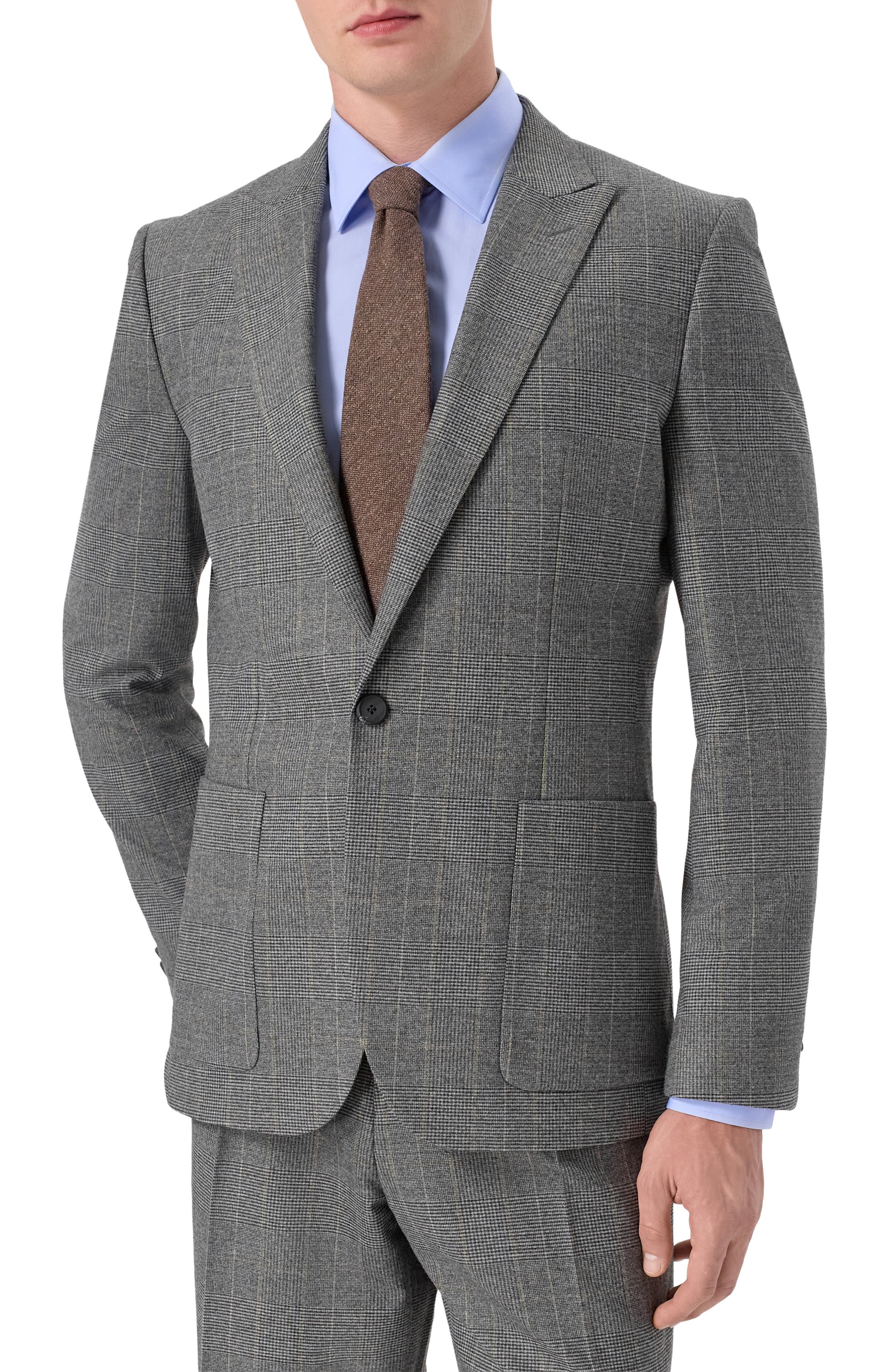 Однобортный пиджак HUGO, арт. 50544667, фото 4