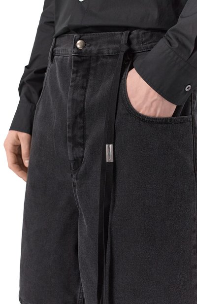 Джинсовые шорты ANN DEMEULEMEESTER, арт. B0012474/FA039, фото 5