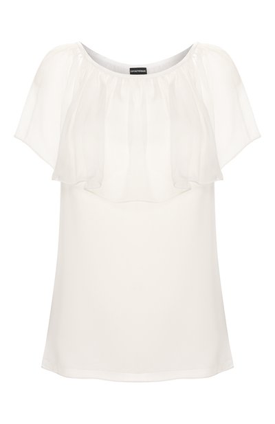Женский шелковый топ EMPORIO ARMANI, арт. 5NK30T/52323