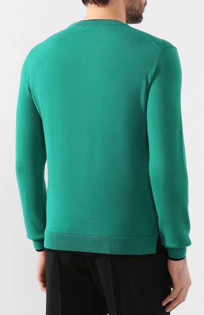 Хлопковый джемпер  KENZO, арт. 5PU2023AB, фото 4