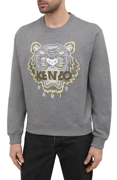 Хлопковый свитшот KENZO, арт. FB55SW1104XA, фото 3
