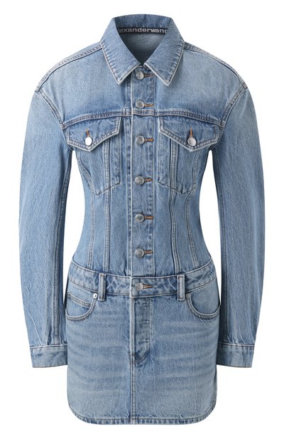Женское джинсовое платье ALEXANDER WANG, арт. 4DC1256585
